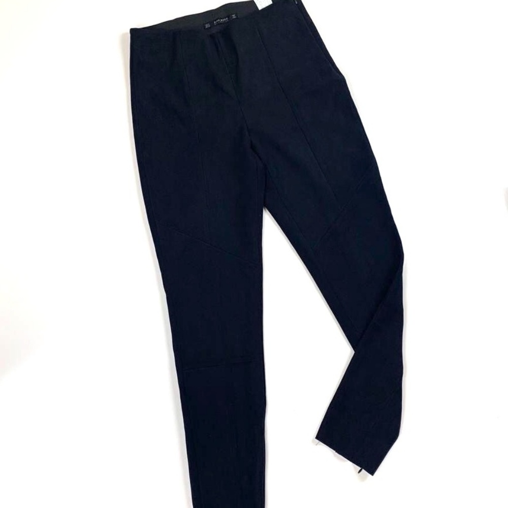 Zara faux suede pants